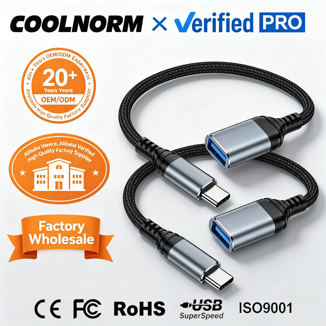 OTG Cable 3.2 USB-C to USB OTG Adapter 5Gbps with Camera/Card Reader Support for Android External/Keyboard 3.0 OTG Adapter Cable