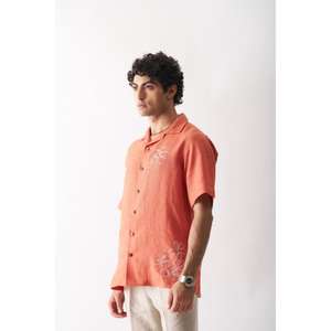 <b>Men</b> <b>Shirt</b> Elegant Half <b>Sleeve</b> Construction Smooth Fabric Created For Smart Casual Daily Wear And Formal Bulk From India - Product Image 2