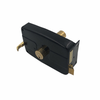 Serrure de porte à cylindre double en laiton de sécurité RD-03 pour l'extérieur, serrure à mortaise intérieure et extérieure