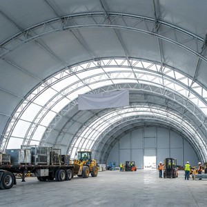 Estructura de tensión en frío para clima sueco, tipo salón, refugio, almacenamiento, garaje, resistente, con cubierta de tela y PVC, sin acero galvanizado, modelo b1, <span class=keywords><strong>precio</strong></span> por año - Product Image 5