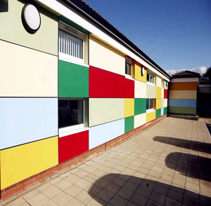 Fenólico hpl laminado exterior <span class=keywords><strong>interior</strong></span> de pared decorativos paneles de revestimiento para hospital/al aire libre edificio - Product Image 2