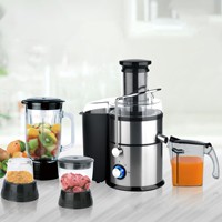 Machine à jus 4 en 1 de haute qualité, machine à jus automatique à grande vitesse, presse-agrumes