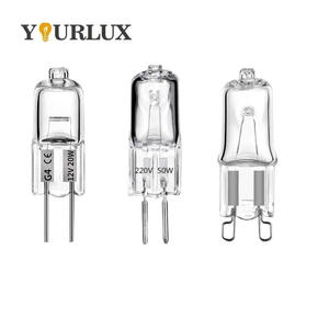 OEM personnalisé vente en gros G5.3 GY6.35 12V 20W 35W 50W lampe en cristal <span class=keywords><strong>projecteur</strong></span> ampoules halogènes enfichables G6.35 <span class=keywords><strong>ampoule</strong></span> - Product Image 6
