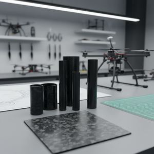 Planche en fibre de carbone SY Carbon 3K renforcée 3 mm, dimensions personnalisées, finition mate/brillante, qualité supérieure, voitures RC, drones - Product Image 5