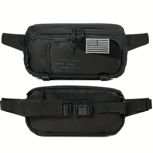 Sac de taille tactique pour pistolet étui de poitrine dissimulé et sac à <span class=keywords><strong>bandoulière</strong></span> CCW Fanny Pack pour hommes - Product Image 1
