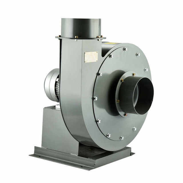 Heavy Duty 380V Industrial Centrifugal Fan - High Pressure for Sawdust Wood Chip Conveying | OEM ODM