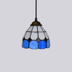 Lampada a sospensione <span class=keywords><strong>Tiffany</strong></span> Mini plug in light pixture, lampada da soffitto vintage perfetta per sala da pranzo camera da letto o veranda - Product Image 2