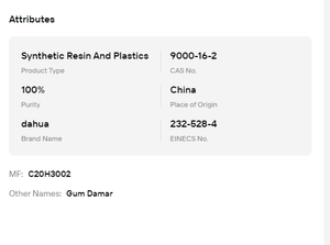 Dammar Resin <b>Gum</b> Damar Food Cosmetic Grade Refined Resin Raw Material for Fragrance Coating Industrial Use - Product Image 6