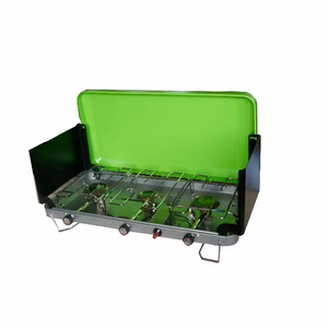 Promotion à durée limitée Cuisinière à <span class=keywords><strong>gaz</strong></span> de <span class=keywords><strong>camping</strong></span> à <span class=keywords><strong>2</strong></span> brûleurs pour le <span class=keywords><strong>camping</strong></span> en plein air et la randonnée - Product Image 4