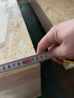 Panneau OSB (Oriented Strand Board) imperméable, panneau OSB structurel pour la construction, toiture, mur, emballage