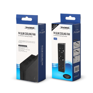 Syy พัดลมควบคุมอุณหภูมิด้านหลัง USB สำหรับคอนโซลเกมแบบบาง<span class=keywords><strong>4</strong></span>ตัวพัดลมระบายความร้อนขยายสีดำ/ สีขาว - Product Image 6