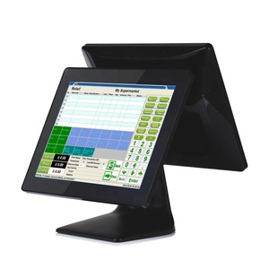 <span class=keywords><strong>Prix</strong></span> d'usine Point de vente au détail Pos Machine 15 pouces double écran tout en un système Pos pour restaurant - Product Image 2