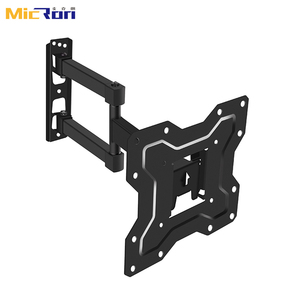 RICOO R02-11 Supporto Monitor Muro Girevole Inclinabile Schermo PC 13 - Foto 12