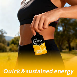 OEM ODM Sports Nutrition Energy Gel con Aminoácidos Electrolytes Energy Booster Gel Suplemento deportivo - Product Image 2