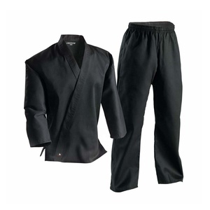 Uniformes de Karate de Poliéster/Algodón Aprobados por la WKF de Pakistán al por Mayor para Adultos Unisex, Traje de Artes Marciales a Bajo Precio Personalizado - Product Image 2