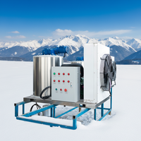 Máquina de Hielo en Escamas de 2.5T con Certificado CE, Nueva Tecnología, Suministro de Fábrica, Máquina Industrial de Hielo en Escamas para Pescado y Bebidas