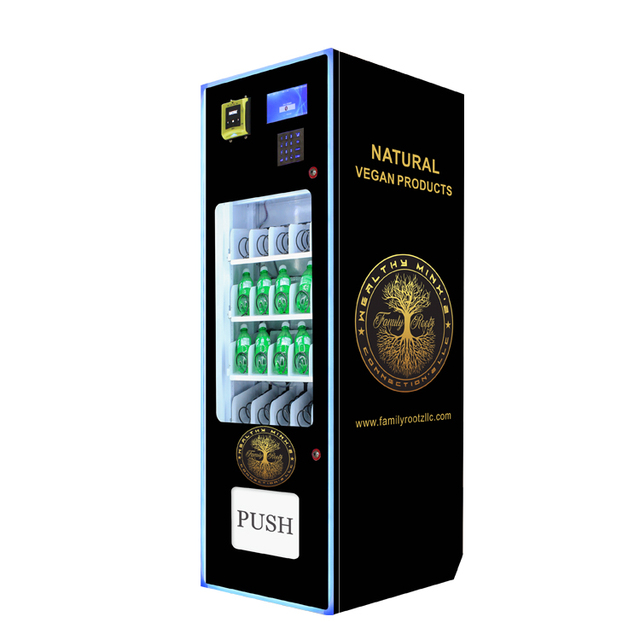 24 Hours Self-service Store Drinks and Snacks Combo Mini Vending Machine for Sale