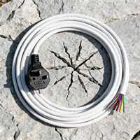 Cables de Alimentación Libres de Halógenos y de Baja Emisión de Humo, Certificados para el Mercado del Reino Unido, con Alta Conductividad para Proyectos de Construcción, Cables de Alimentación Rvv Rvvp