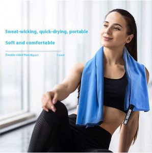 Sweat Absorbent Soft Portable Woven Travel Sport Gym Beach Yoga Swimming Hiking <b>Towel</b> Polyester <b>Microfiber</b> Quick-Dry - Product Image 3