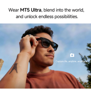 Nuevas Gafas Inteligentes MT5mini con IA, 8 Millones de Píxeles, Grabación de Fotos, Vídeos y <span class=keywords><strong>Audio</strong></span>, Traducción Interactiva con Inteligencia Artificial - Product Image 6