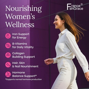 อาหารเสริมออร์แกนเนอร์วีฟบีฟสำหรับผู้หญิง สูตรเข้มข้น พร้อมสมุนไพรเสริมฮอร์โมน 60 แคปซูล - Product Image 6