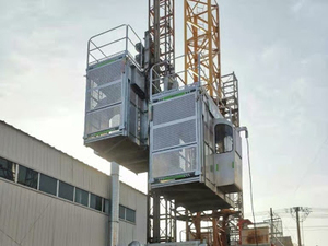 New Double Cage SC200 Building Lifting Passenger Hoist Industrial Heavy Duty <strong>Construction</strong> Material <strong>Elevator</strong> Price - Product Image 4