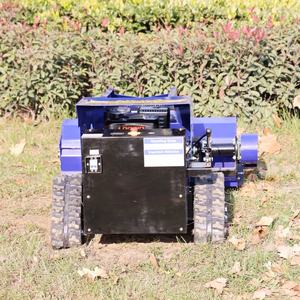 جزازة عشب ذاتية الدفع بقوة 15 حصان، جزازة عشب بتحكم عن بعد لاسلكي عالي الجودة، روبوت جز العشب بعرض 800 مم، قاطع شجيرات رباعي الأشواط - Product Image 6