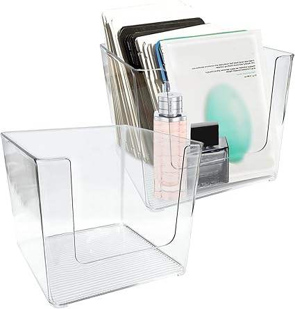 Acrylic Storage Boxes Perfect for Makeup Cotton Pads