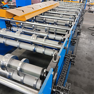 Machine de formage de tuiles de toit en acier trapézoïdal automatique certifiée CE Xinnuo, largeur d'alimentation 1200 mm, moteur de boîte de vitesses 380V - Product Image 3