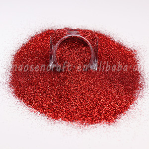 1/128" Size Bulk Wholesale Eco-friendly Hexagon <strong>Red</strong> Fine <strong>Glitter</strong> for Crafts - Product Image 6