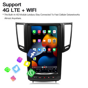 STWEI Pantalla CarPlay de 13.8 Pulgadas con Android 15, Radio para Auto para Infiniti FX35 FX37 FX50 QX70 2009-2016, GPS, Navegador, Reproductor Multimedia Estéreo para Auto - Product Image 6