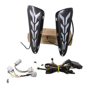 Bande lumineuse décorative pour phares <span class=keywords><strong>Toyota</strong></span> <span class=keywords><strong>C</strong></span>-<span class=keywords><strong>HR</strong></span> CHR IZOA 2017-2018, état neuf, avec lumière jaune et bleue - Product Image 1