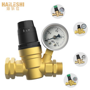 Válvula de Control de Flujo de Agua de Latón (1/2\", 3/4\", 1\") Válvula de Equilibrio de Presión para Sistema de Control de Fluidos de Agua - Regulación Precisa de Presión - Product Image 2