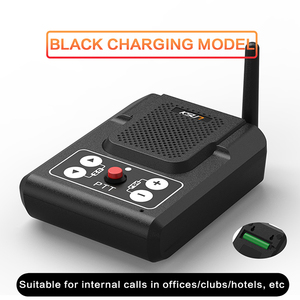 Q26 Máy tính để bàn Walkie Talkie 80dB 400-480Mhz cửa sổ liên lạc cho dịch vụ truy cập ngân hàng nhà hàng - Product Image 5