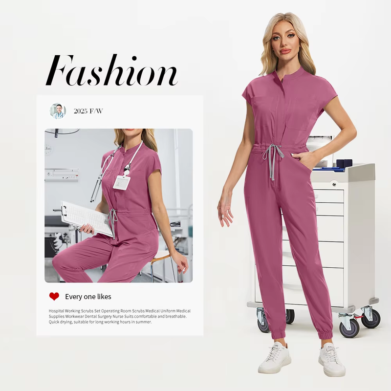 Scrubs Women Uniform Hospital Surgical Gowns