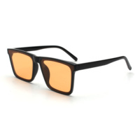 Lunettes de soleil rectangulaires à monture TR90 Offre Spéciale avec jambes minces Lunettes OEM unisexes unisexes au design classique et simple avec logo personnalisé