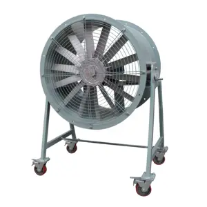 Dış kapı endüstriyel egzoz aksiyel fan sera güneş fanı 380v 460v