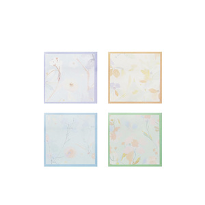 Blocs-notes autocollants Morning & Light 3x3 60 feuilles Autocollants romantiques pour jeunes YS-812 - Product Image 1