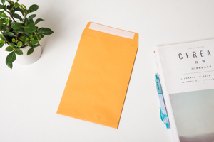 Peel & Seal Self-adhesive <b>Envelopes</b> Hign Quality Golden Kraft 100gsm Paper <b>Envelope</b> - Product Image 6
