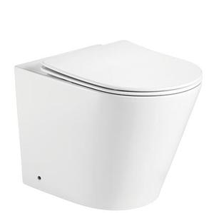 สุขภัณฑ์แบบแขวนผนังไร้ขอบทรงสี่เหลี่ยมและแบบตั้งพื้น รุ่น H-057 - Product Image 1