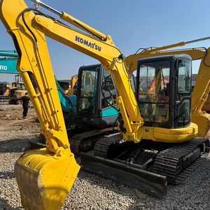 Komatsu PC55 utilisé chenille hydraulique de mini-excavatrice de 5 tonnes pour la construction à voie étroite PC20 PC30 PC35 PC40 PC50 PC56 PC60 - Product Image 1