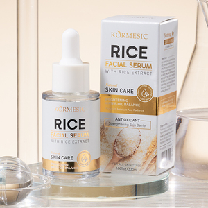Suero Facial de Arroz Hidratante y Humectante de Absorción Rápida, Refrescante y No Pegajoso, 30 ml, Certificado por Bpom, Venta al por Mayor KORMESIC - Product Image 1
