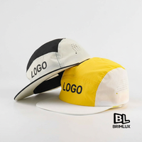 Casquette de camping avec logo personnalisé |   Casquette de sport d'extérieur unisexe en nylon imperméable, respirante et à séchage rapide, Gorras