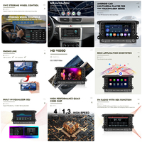 Autoradio Android 10 7 pouces pour VW, CarPlay sans fil, Android Auto, navigation GPS, radio FM RDS, 27 thèmes d'interface utilisateur, prise en charge de la caméra de recul