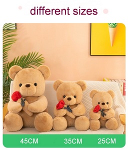 Valentine's Day Confession Gift Cute Rose <strong>Bear</strong> Doll Super Soft Plush Toy <strong>Big</strong> <strong>Teddy</strong> <strong>Bear</strong> Stuffed Animal With Rose for <strong>Girlfriend</strong> - Product Image 4
