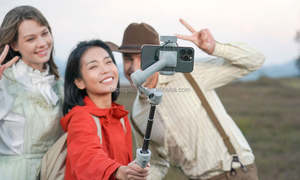 Estabilizador de Gimbal FeiyuTech <span class=keywords><strong>Vimble</strong></span> <span class=keywords><strong>3</strong></span> al por Mayor, Trípode para Teléfono para Palo de Selfie con Barra de Extensión para Vlog, Gimbal Feiyu Vimble3 - Product Image 6