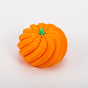 Jouet anti-stress en plastique imprimé en 3D, en forme de citrouille spirale rotative, décompression, best-seller transfrontalier - Product Image 6