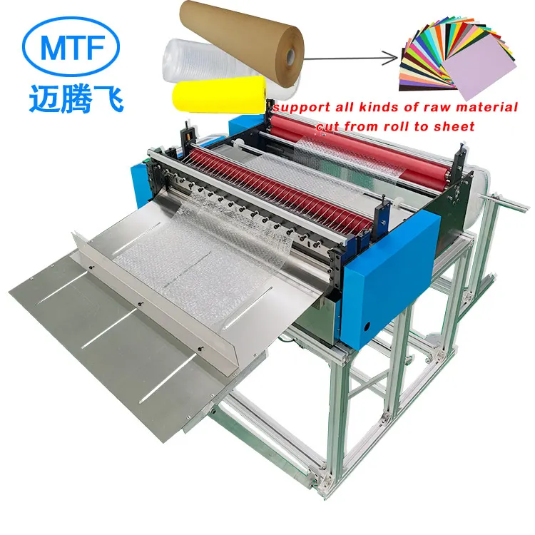 Automatische Elektrische Stof Label A4 Papierrol Slitter Cutter A4 A3 Tpu Plastic Pvc Film Folie Cross Snijden Sticker Papier machine
