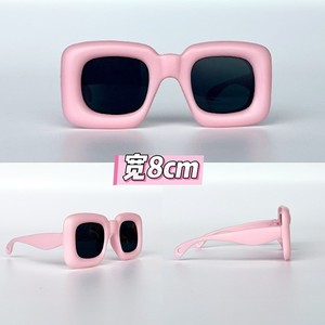 Gafas de sol para muñecas, accesorios de plástico con marco cuadrado en 9 colores para modelos a escala 1:6, accesorios para muñecas de juguete - Product Image 3
