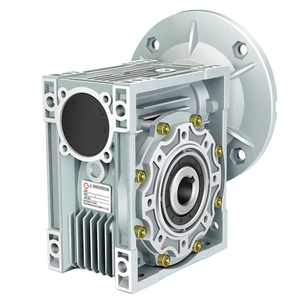 NMRV 50 0.12~0.75KW <b>Worm</b> Gearbox 80 86 90 104 110 130 Input Square Flange B14 B5 20 Horizontal Hollow Shaft Reducer ODM NMRV 50 - Product Image 6